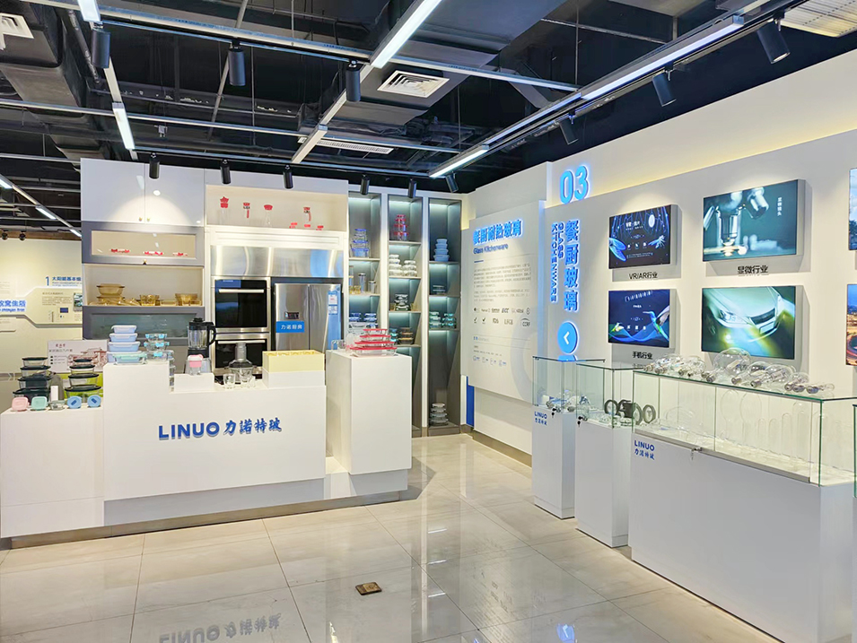 力诺特玻企业展厅设计施工